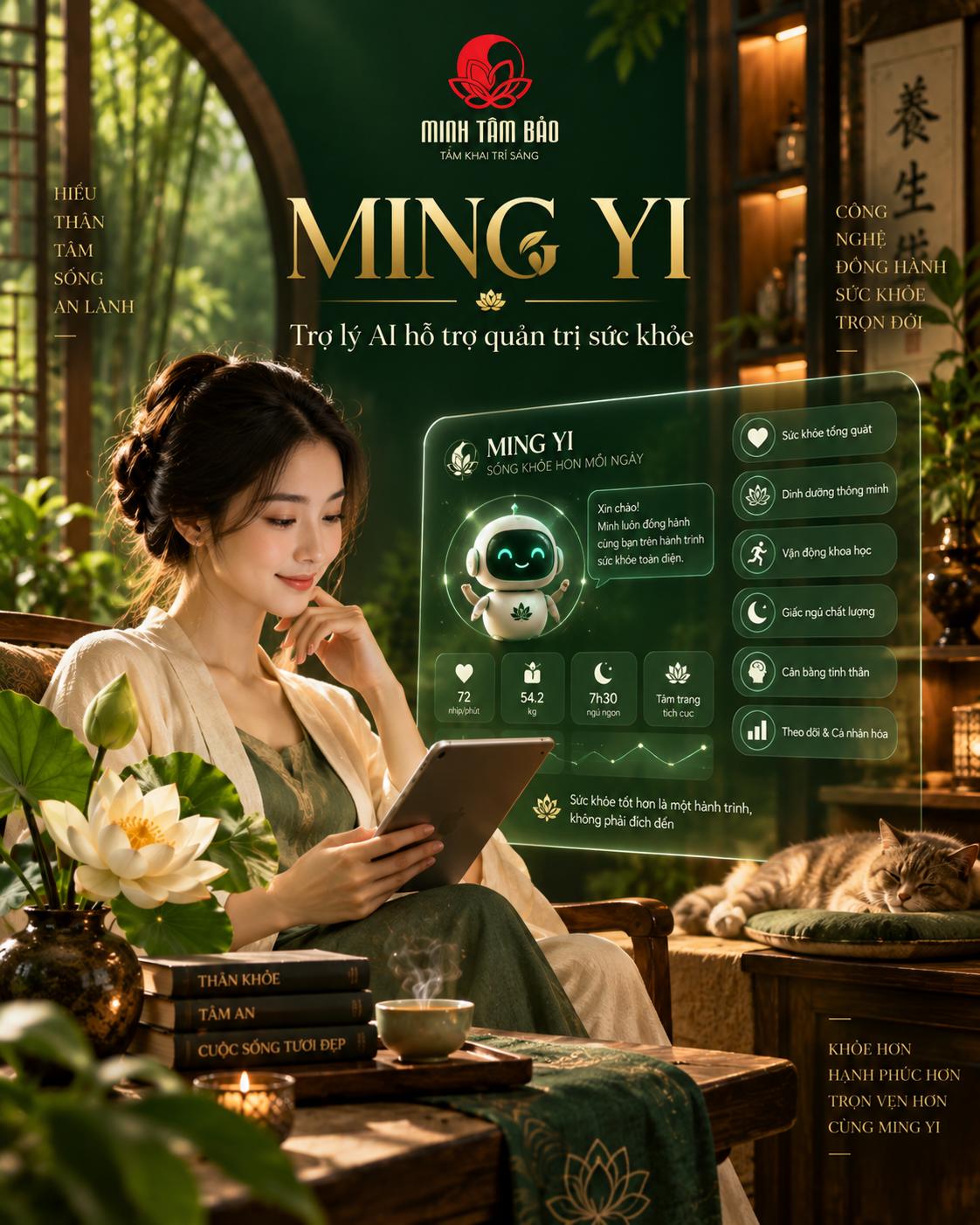 MING YI – Trợ lý AI hỗ trợ quản trị sức khỏe